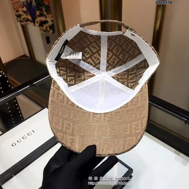 FENDI芬迪 火爆款 時尚棒球帽 男女同款 6881938 LLWJ5769